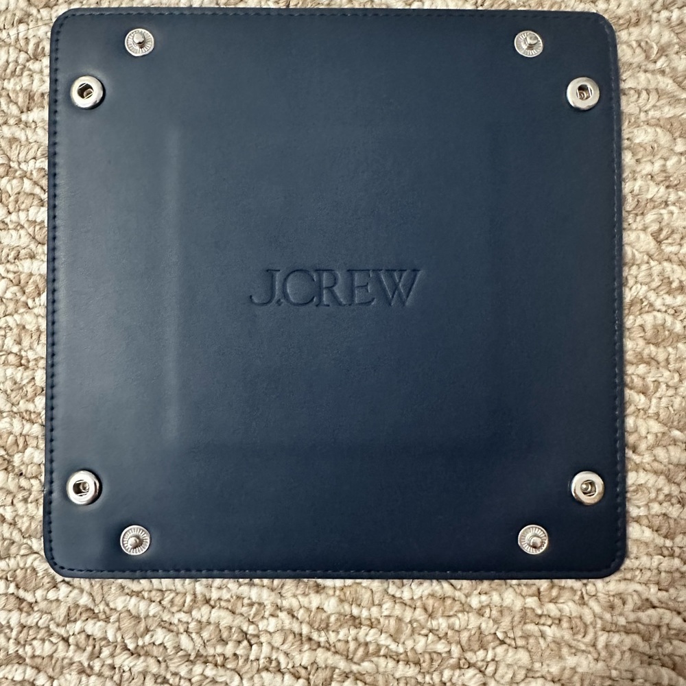 J. Crew leather catchall and coaster set - Picture 8 of 8